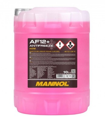 MANNOL Antifreeze AF12+ (-40) Longlife 10L Frostschutz für BMW