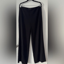Diane Von Furstenberg Preston Wide Leg Pants in Black