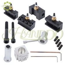 Mini Lathe Quick Change Tool Post & Holders Multifid Tool Holder Set for Table