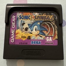 Sonic Spinball- Sega Game Gear - Game Only - Tested & Working!