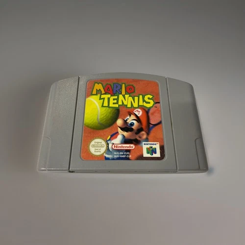Mario Tennis N64 Nintendo 64 Spiel Modul Videospiel Inkl. Schutzhülle