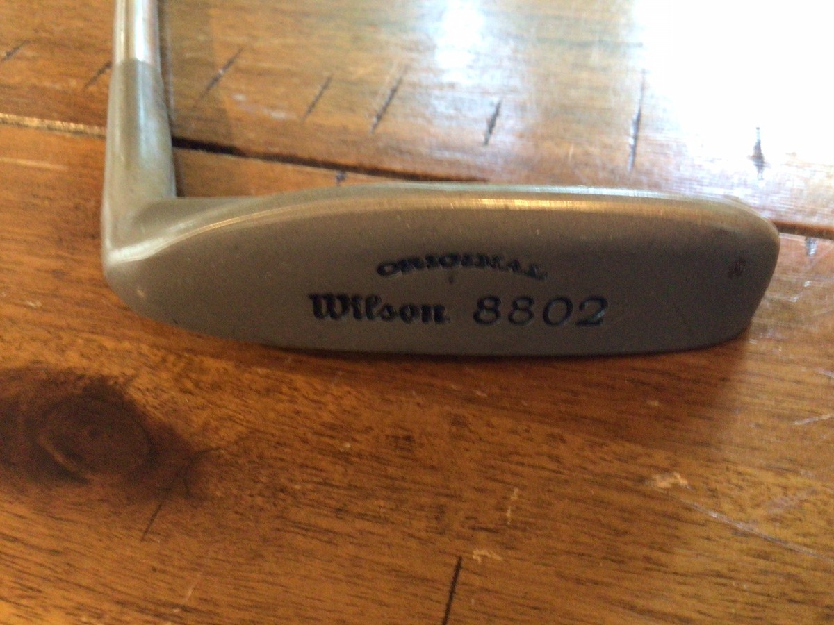 Vintage Wilson Staff Original 8802 Putter 36” Leather Wrap Grip