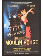 locandina MOULIN ROUGE Nicole Kidman Ewan Mcgregor CAT16