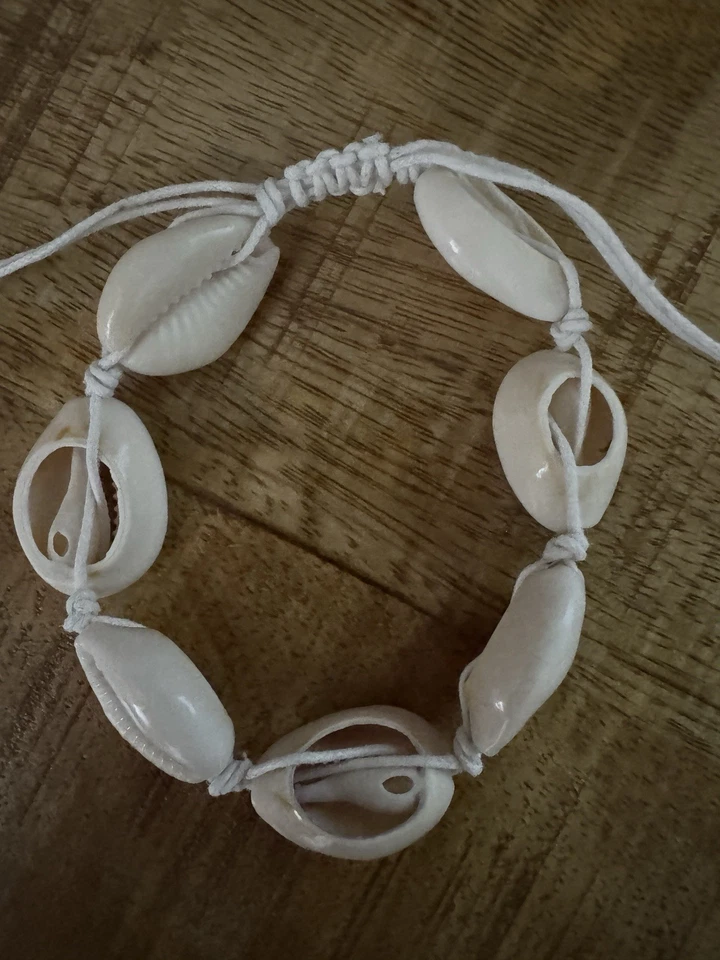 Asos Muschel Fußkette Weiß Neu Ungetragen Fashion Jewellery Kettchen - Bild 4 von 4