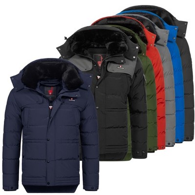 Höhenhorn Adamelo Herren Winter Jacke Quilted Steppjacke Gefüttert