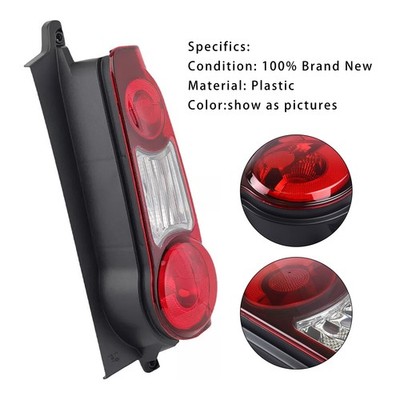 Right Side Tail Light Lens Housing 9677205480 Für Peugeot Partner 2012-2019