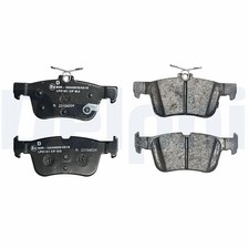 Bremsbelagsatz Hinten Continental-System für Ford Mondeo V CE Limo CD ab 14->