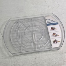 360 Rotating Lazy Susan Turntable Refrigerator Fridge Organizers  Storage NWOB