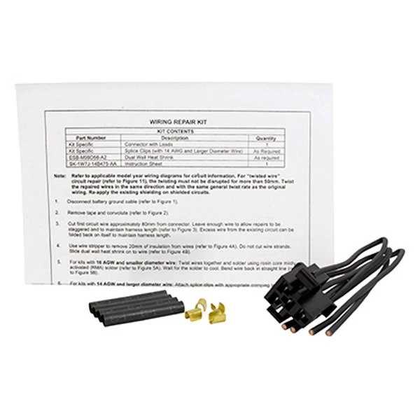 For Ford Explorer Sport 2001-2003 Motorcraft WPT1521 HVAC Blower Motor Connector Foto 2 de 3