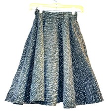 Little Girl Circle Skirt Vintage 1950s Corduroy Size 4 20" Waist Olive Green