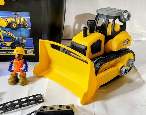 CAT 272 PC. MACHINE MAKER CONSTRUCTION TOY 3 IN 1 EXCAVATOR DUMPTRUCK TOY (New) - Picture 4 of 4