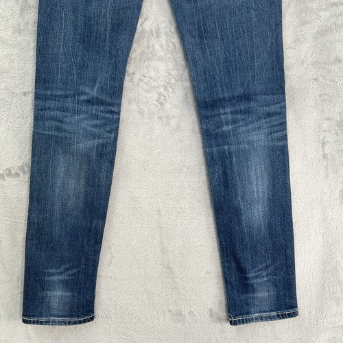 Miss Me Damen Gr. 26 Skinny Jeans Cross Pocket Strass Schmuck Western Rodeo - Bild 9 von 18