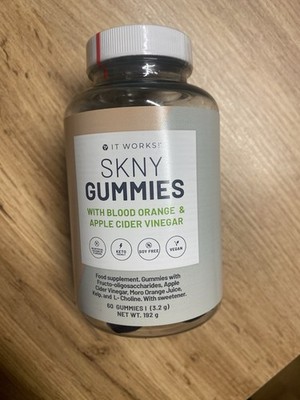 It Works SKNY Gummies Blutorange+ Apfelessig Vegan 60 GUMMIES, wg MHD reduziert 