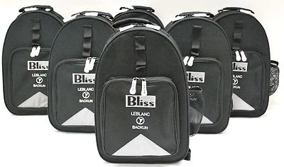 NEW SET/6 LEBLANC BLISS Bb CLARINET CASE, BACK PACK STRAPS, ITEM #7860