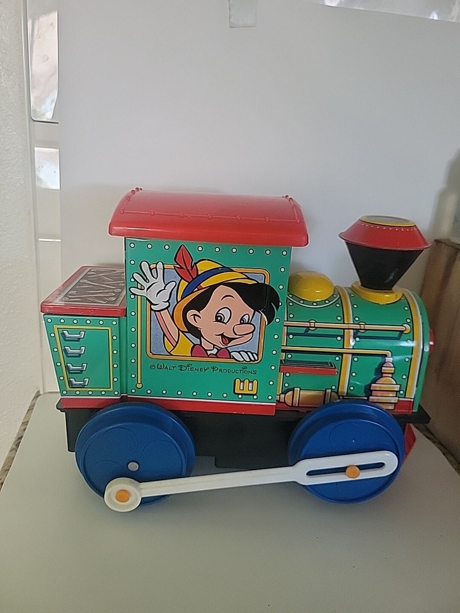 Vintage Mickey Mouse Walt Disney Tin Train Made JAPAN 1960'S Vintage Mickey Mouse Walt Disney Tin Train Made JAPAN 1960'S