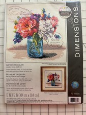 Dimensions GARDEN BOUQUET Cross Stitch Kit