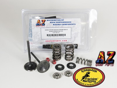 04 05 Honda TRX450R TRX 450R Kibblewhite AZQP +1 Intake Valves Springs Seals