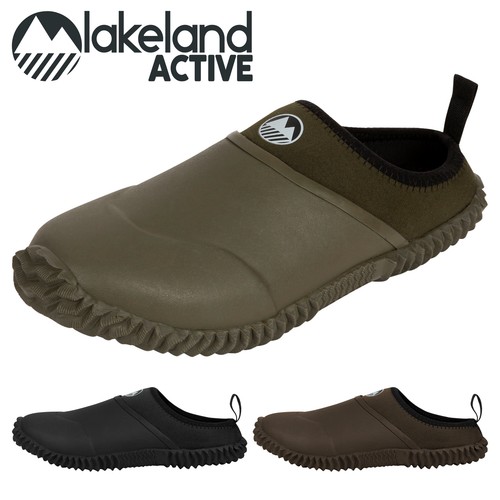 Lakeland Active Men's Appleby Garden Clogs Memory Foam Neoprene Wellie Shoe - 第 1/1 張圖片