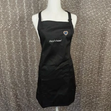 Pick 'n Save Grocery Store Uniform Black Apron Embroidered Logo Unisex No Size