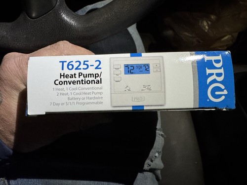 Pro1 IAQ T625-2 Multi-Stage Programmable Thermostat - Picture 6 of 7
