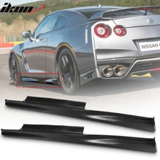 Fits 09-24 Nissan R35 GTR Upgrade 09-16 to 17+ Side Skirt Extension Rocker Panel