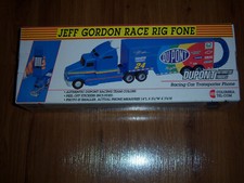 NEW COLLECTOR'S NEAT Nascar Jeff Gordon Race Rig Fone TRANSPORT Truck Telephone