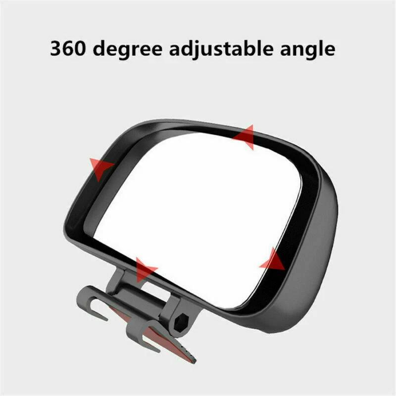 Espejo retrovisor lateral ajustable multiusos para coche punto ciego espejo auxiliar 1x Foto 3 de 4