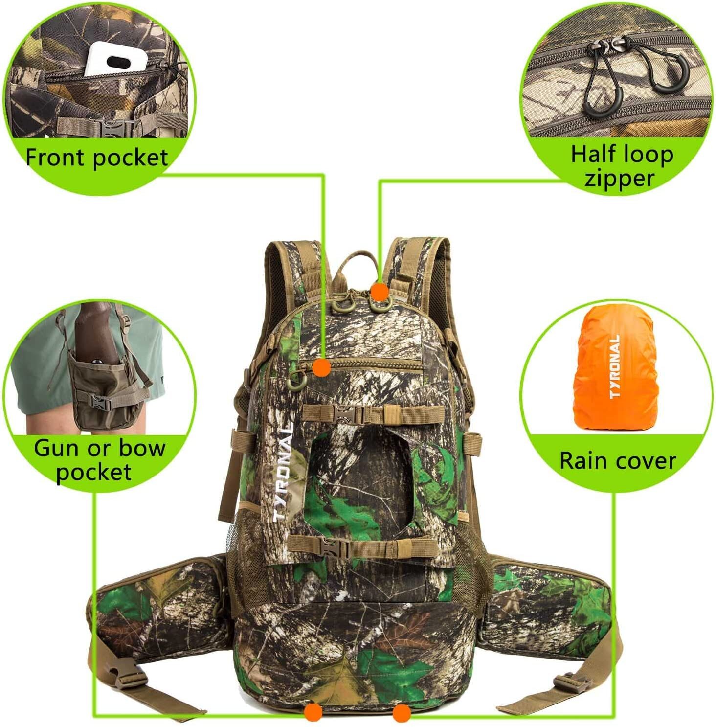 Hunting Backpack Outdoor Gear Hunting Pack with Bow and Rifle Carry System eBay