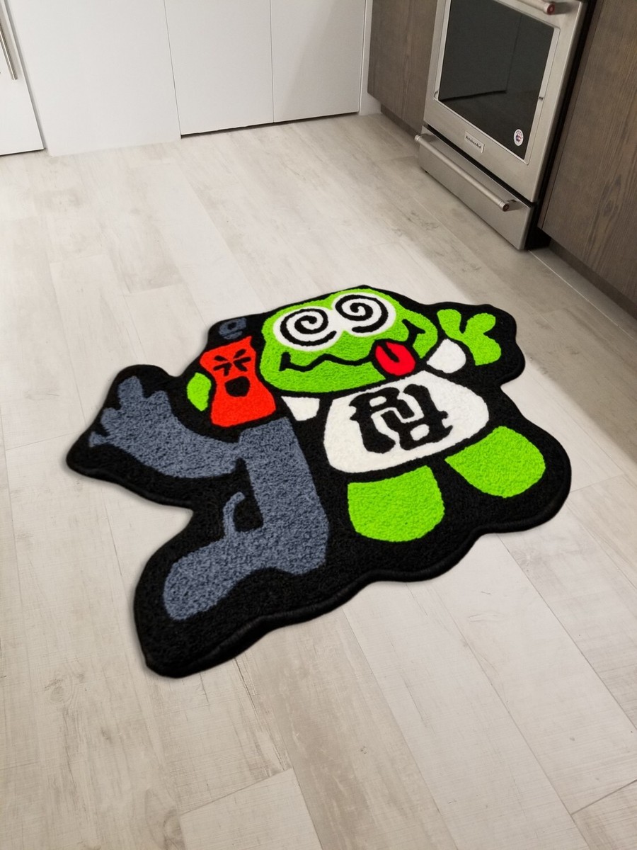 KanKan Best Friends Frog Floor Mat Washable Area Runner Rugs