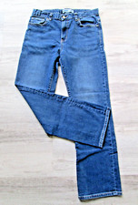   OLD NAVY Boys Jeans Denim Pants 14 Husky Adjustable waist navy cotton FREESHIP