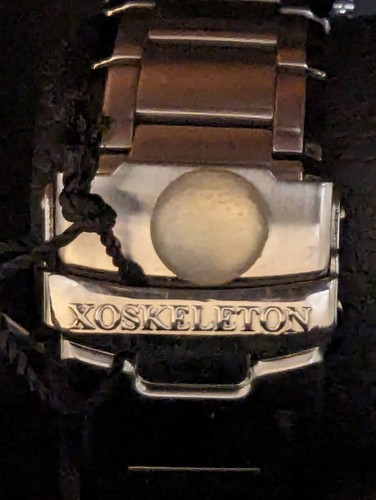 XOSKELETON BARRACUDA Limited Edition #054/400 Chronograph Alarm Swiss Made Watch - Picture 8 of 23