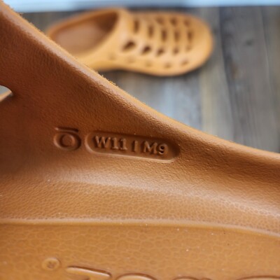 Oboz Whakata Coast Recovery Clogs Mens Sz 9 Melon Orange  display picture 3