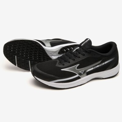 Mizuno Laufschuhe DUEL SONIC 3 WIDE U1GD233601 schwarz/dunkelgrau Unisex 2E JPN