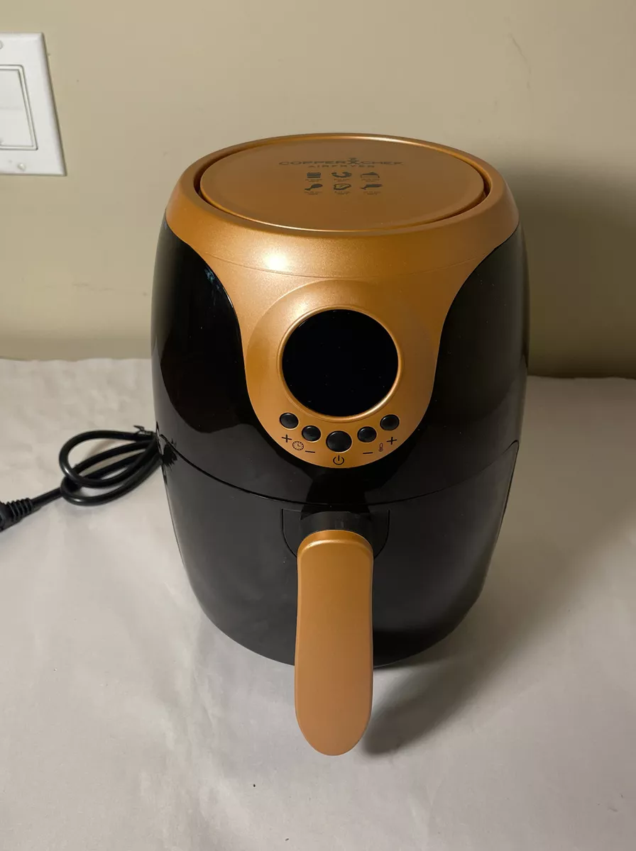 NEW  Copper Chef Power 2-qt 1000W Digital Air Fryer - FREE