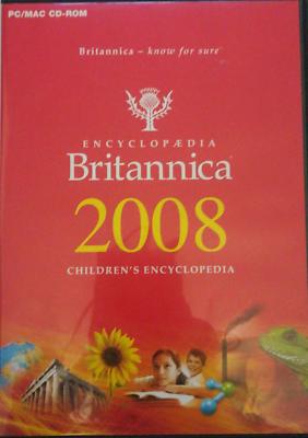 Children s Encyclopaedia Britannica 2008 PC SPIEL