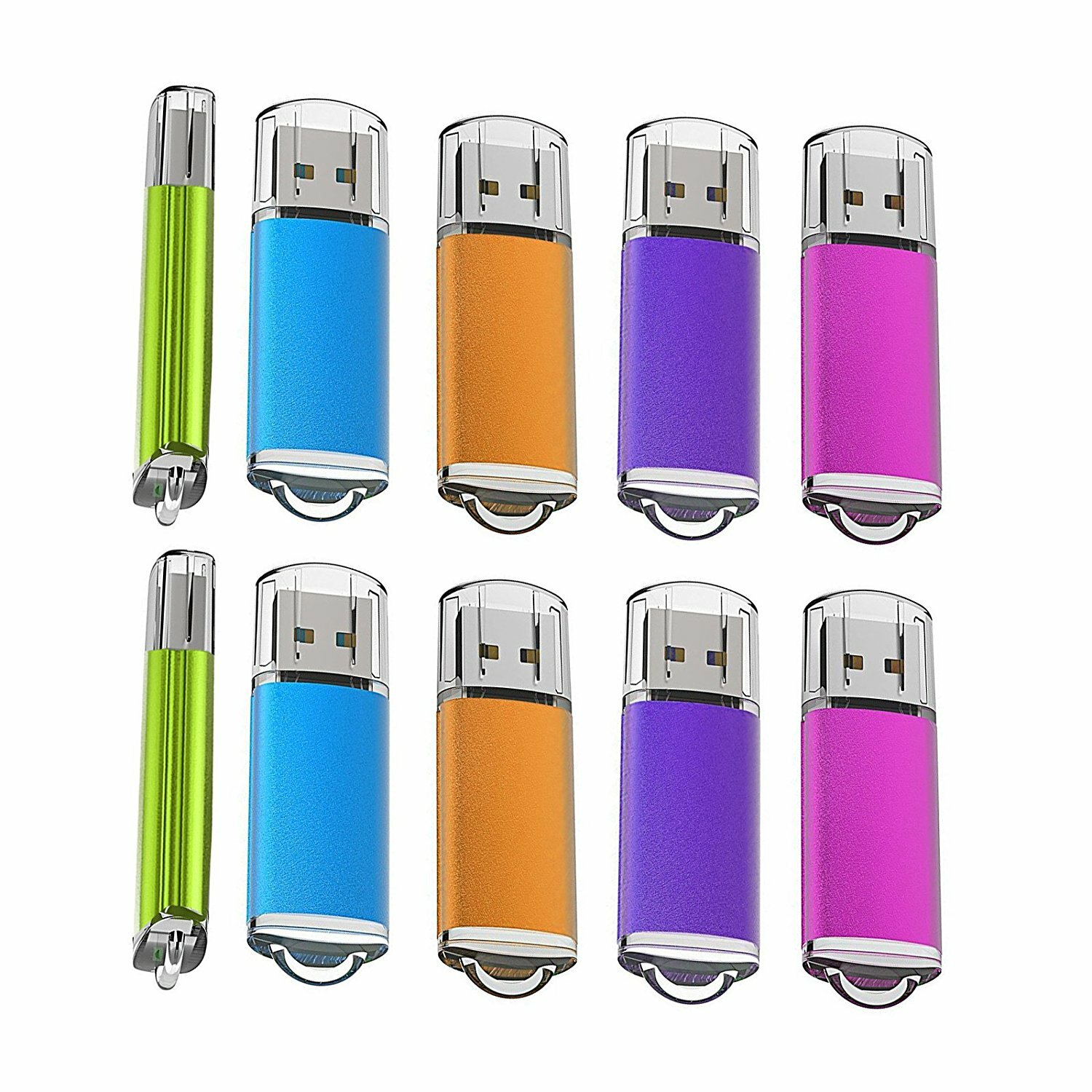 Unidad flash USB mini 5 paquetes/lote 1GB-32GB memorias USB almacenamiento medios en blanco disco U, imagen 9
