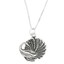 thumbnail 1 - STERLING SILVER PEACOCK BIRD CHARM WITH BOX CHAIN NECKLACE