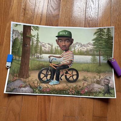Tyler The Creator WOLF album Old Promo? OF Odd Future Atlanta 2014? Album Merch