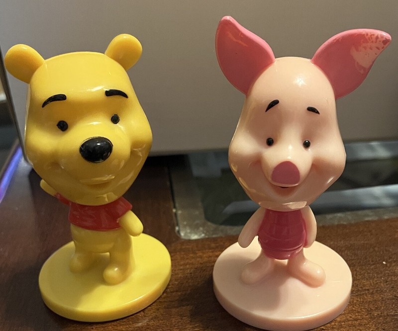 Winnie the Pooh and Piglet bobble heads