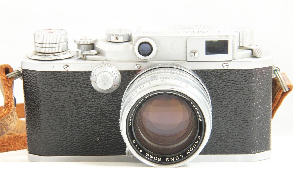 Exc++ Canon IID 2D 35mm Rangefinder Film Camera w/ 50mm F/1.8