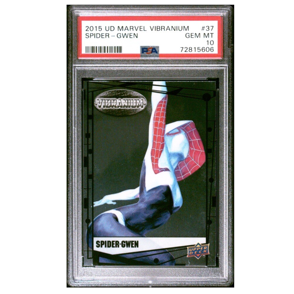 2015 Marvel Vibranium Spider-Gwen #37 PSA 10 GEM MINT