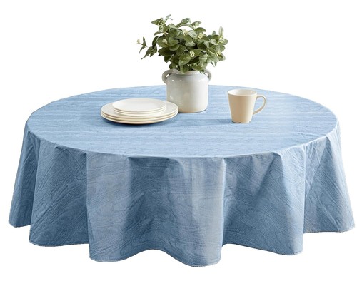 Elrene Home Fashions Ava Floral Jacobean Vinyl Tablecloth - 60"x84" Rectangle, Waterproof & Stain-Resistant