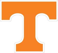 NEW University of Tennessee VolunteersPower T Sticker, 3X3 - Go Vols