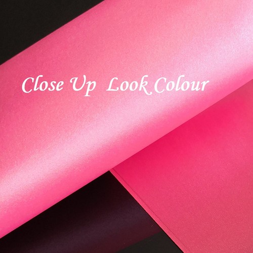 10 / 20 / 50 / 100 Square, DL Metallic Hot pink Envelopes 120 gsm - Picture 3 of 3