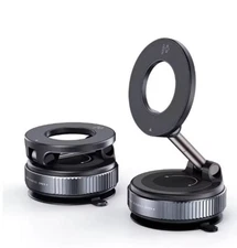 K007 Strong Magnetic Car Phone Holder Foldable Design 360° Adjustable Vacuum