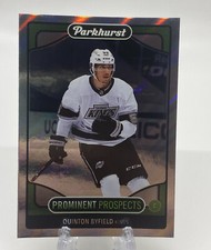 Quinton Byfield 2021-22 UD Parkhurst Hockey Prominent Prospects #PP2 RC Kings