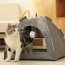 Pet Cat Tent Dog House Cave Pet Supplies Comfortable Portable Indoor Pet Bed