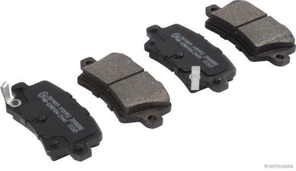 Herth+Buss J3614019 Bremsbelagsatz, Scheibenbremse Passend FüR Honda-image