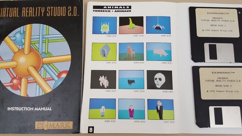 Virtual Reality Studio v2.02 ©1992 Domark Group for Commodore Amiga - 第 7/7 張圖片