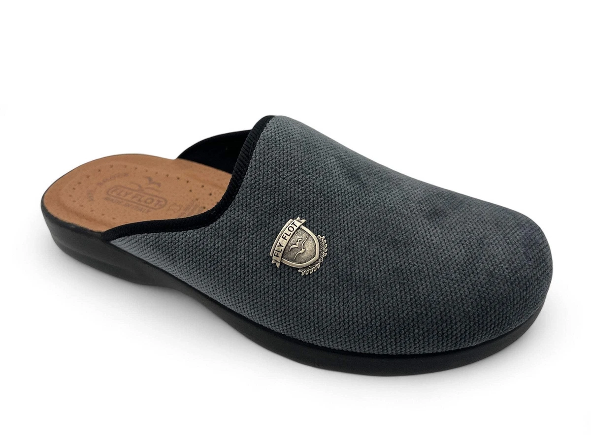 Fly Flot Pantoffels voor heren, grootte:47, kleur:Zwart Fly Flot Pantoffels voor heren, grootte:47, kleur:Zwart